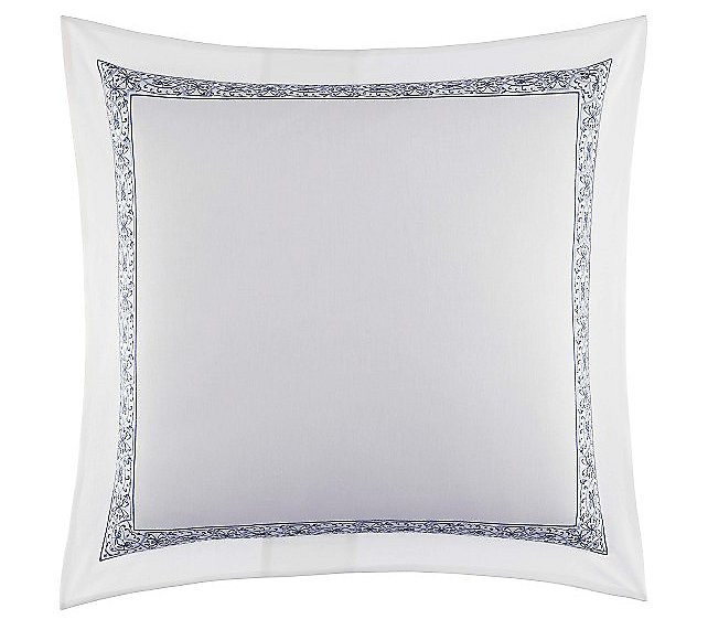 Laura Ashley Charlotte China Blue European Sham | QVC
