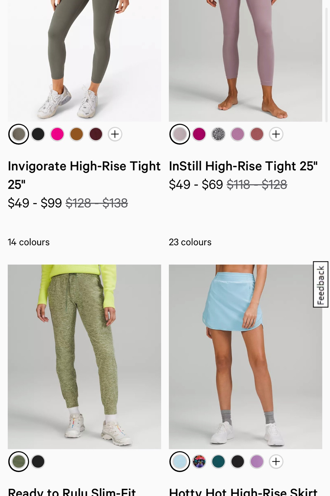 Lululemon marked down sale, workout, leggings, align 

#LTKstyletip #LTKsalealert #LTKunder100