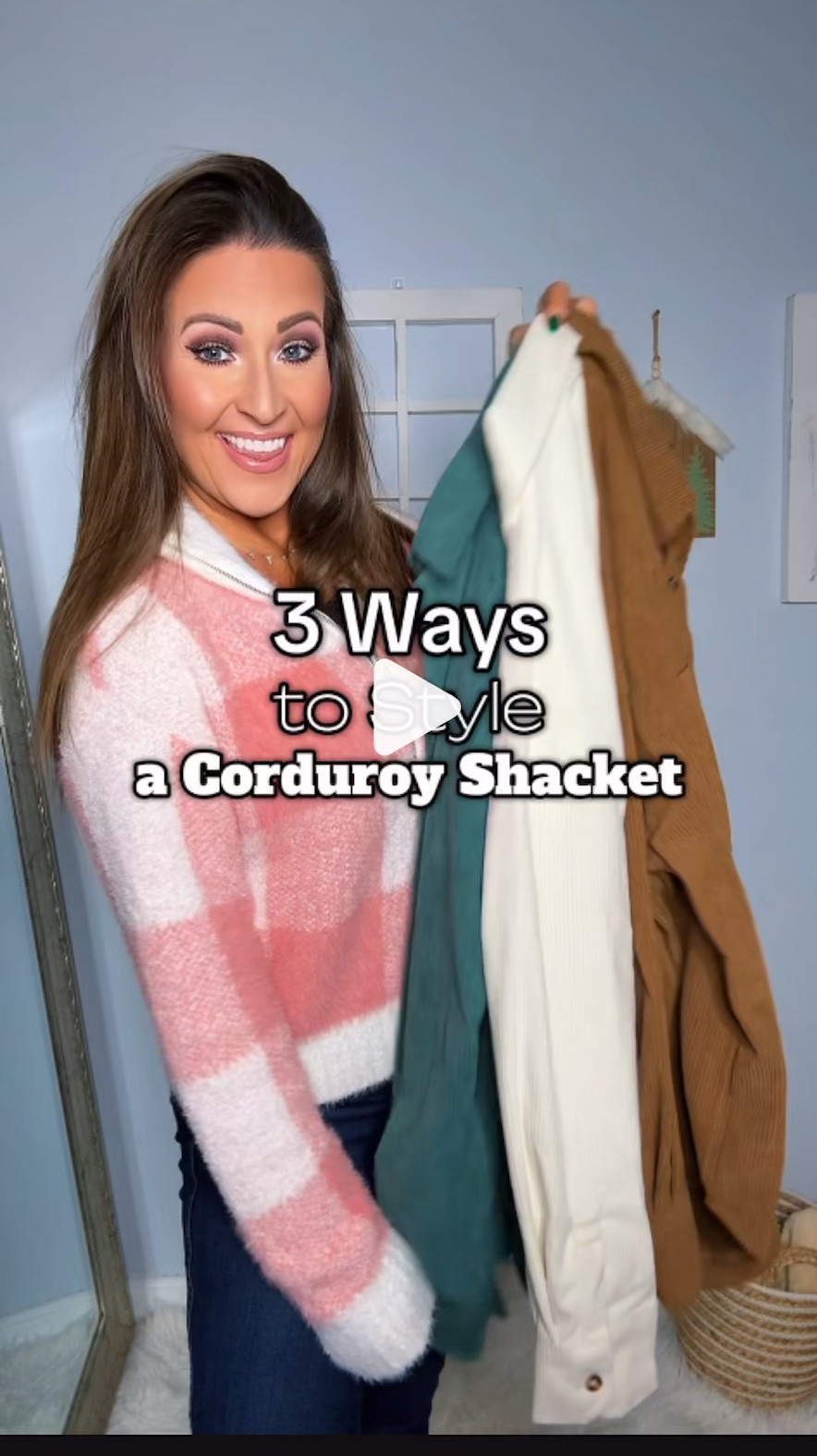 15% off shacket code: 15SANGITA
*deal subject to change without notice 

3 ways to style a corduroy shacket. It’s very lightweight & legging friendly. Layer over a sweater or thermal in winter, and over a tank top in early spring.

Shackets: S
White Long Sleeve: M (runs small)
Jeggings: Petite S (I need a Petite M)
Black Fleece Lined Leggings: S
Brown Wide Leg Sweatpants: S

Winter outfit, winter fashion, early spring outfit, spring fashion



I’m 5’3”, 120, 30-27-38.

#LTKStyleTip #LTKWatchNow #LTKFindsUnder50