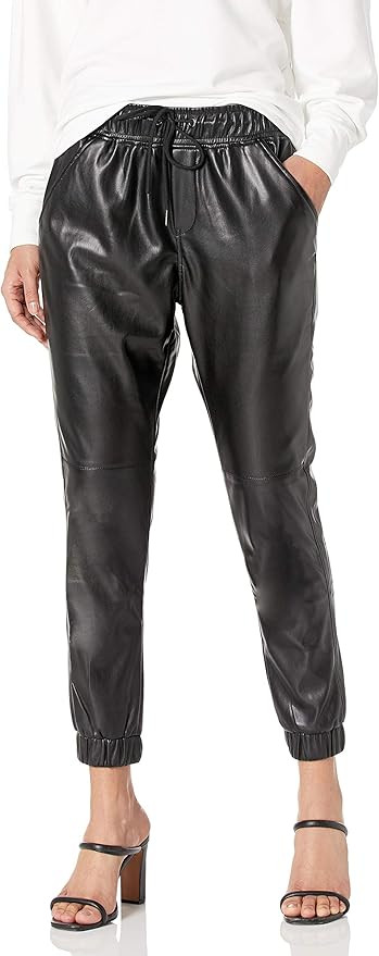 BB DAKOTA Women's Walk It Out Faux Leather Jogger | Amazon (US)