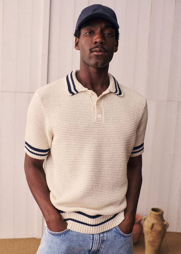 Aubin Knit Polo | Sezane Paris - US