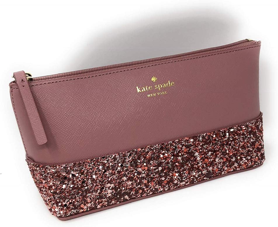 Kate Spade Greta Court Shiloh Makeup Cosmetic Travel Case Dusty Peony | Amazon (US)