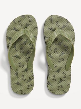 Printed Flip-Flop Sandals for Boys (Partially Plant-Based) | Old Navy (US)