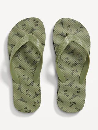 Printed Flip-Flop Sandals for Boys (Partially Plant-Based) | Old Navy (US)