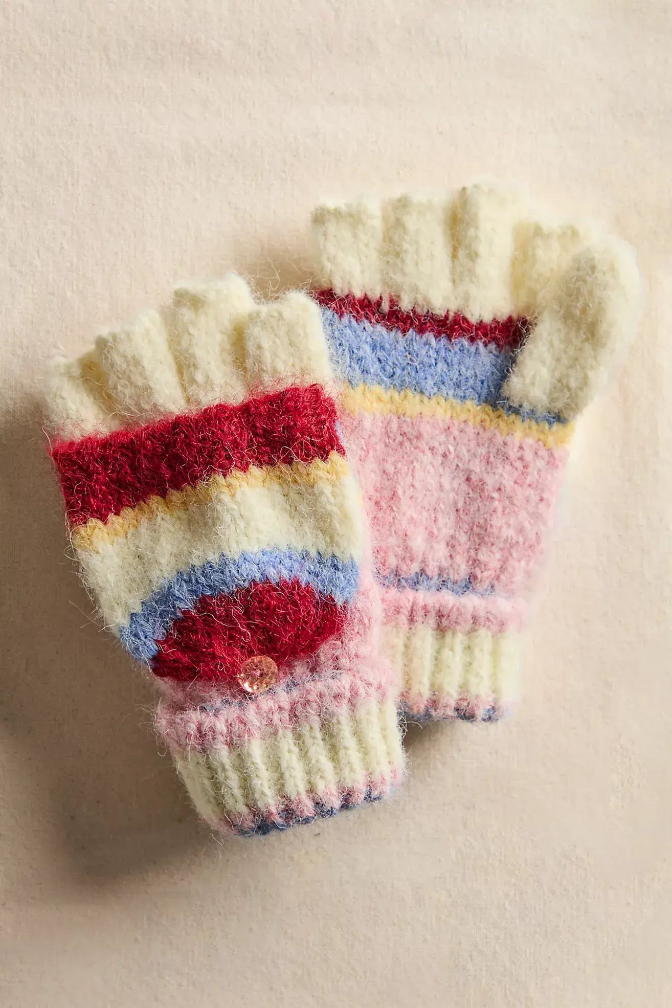 Free People Super Stripe Gloves | Social Threads