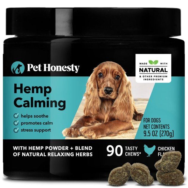 PetHonesty Hemp Calming Anxiety & Hyperactivity Soft Chews Dog Supplement | Chewy.com