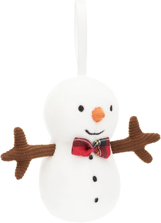 Jellycat Festive Folly Snowman Ornament | Amazon (US)