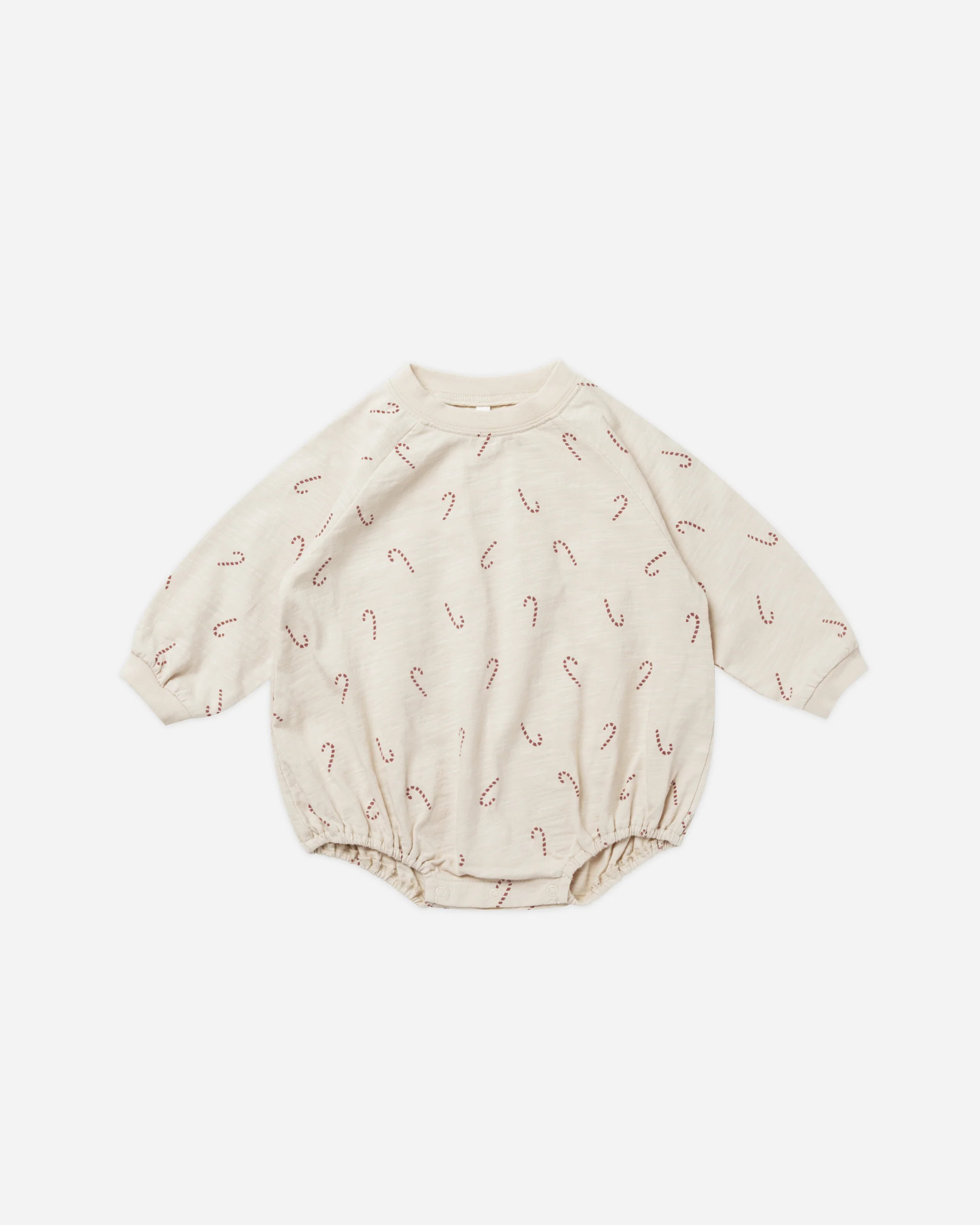 Crewneck Romper || Candy Cane | Rylee + Cru