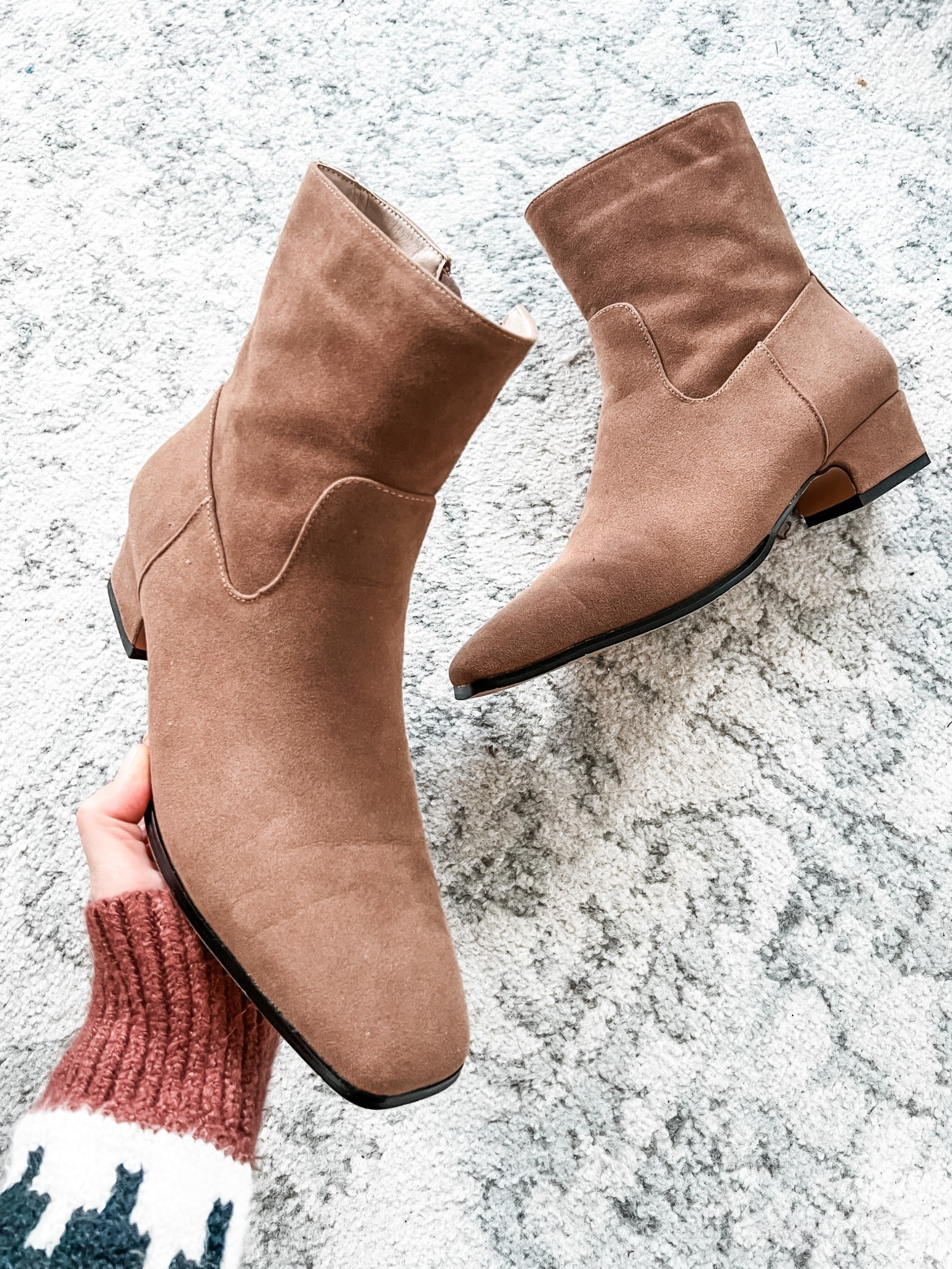 Lowest price in 30 days on these Amazon boots, comfortable and look great with wide leg jeans and flares! Fit tts. 

#LTKSaleAlert #LTKCyberWeek #LTKFindsUnder50