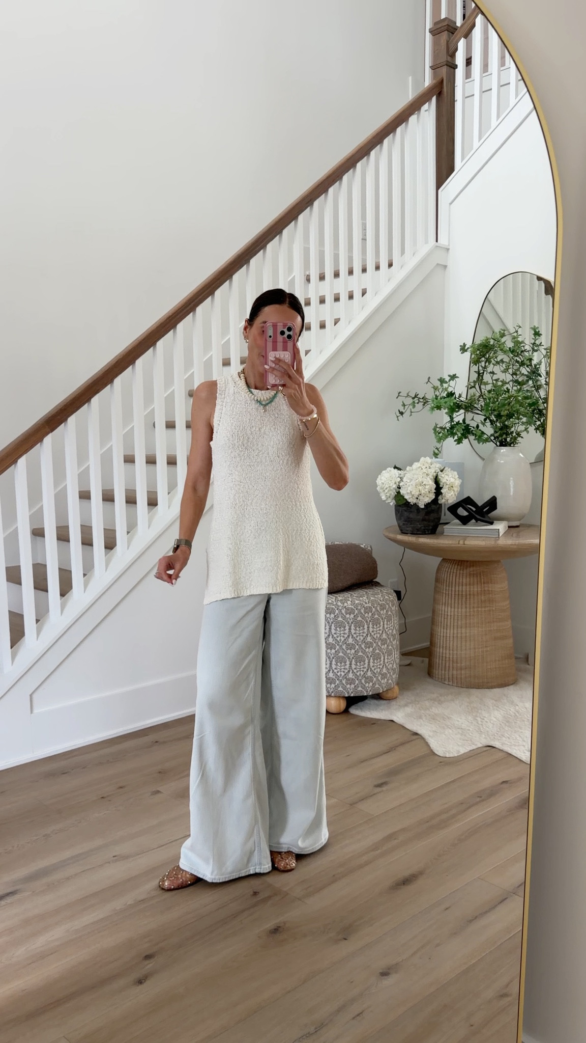 Todays outfit I’m seeing xs in tank and jeans, jeans code ANNAMXSPANX 

#LTKdayinmylife #LTKgrwm #LTKOver40