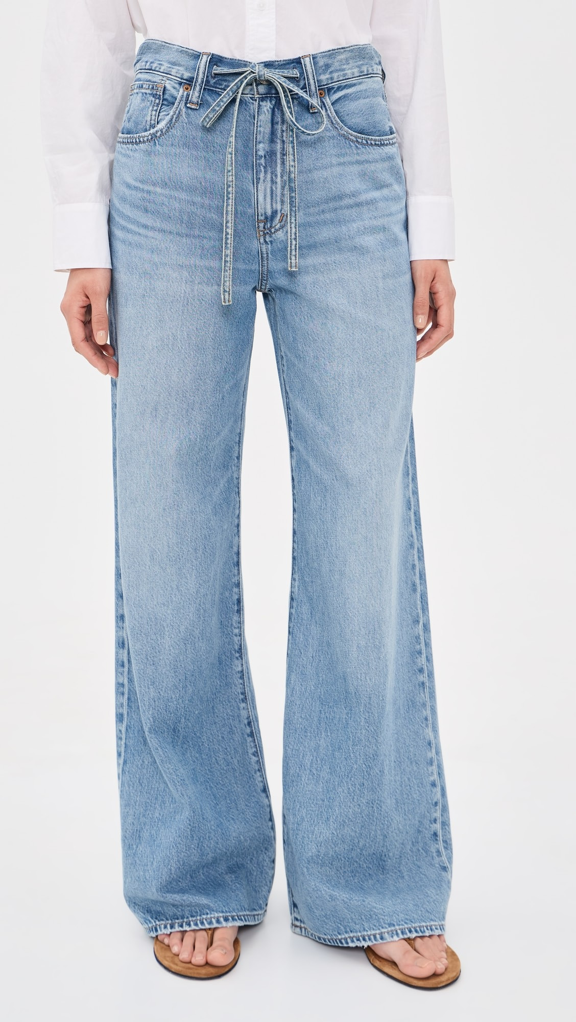 Ultimate Wide Jeans In Airy Raebrook | Shopbop