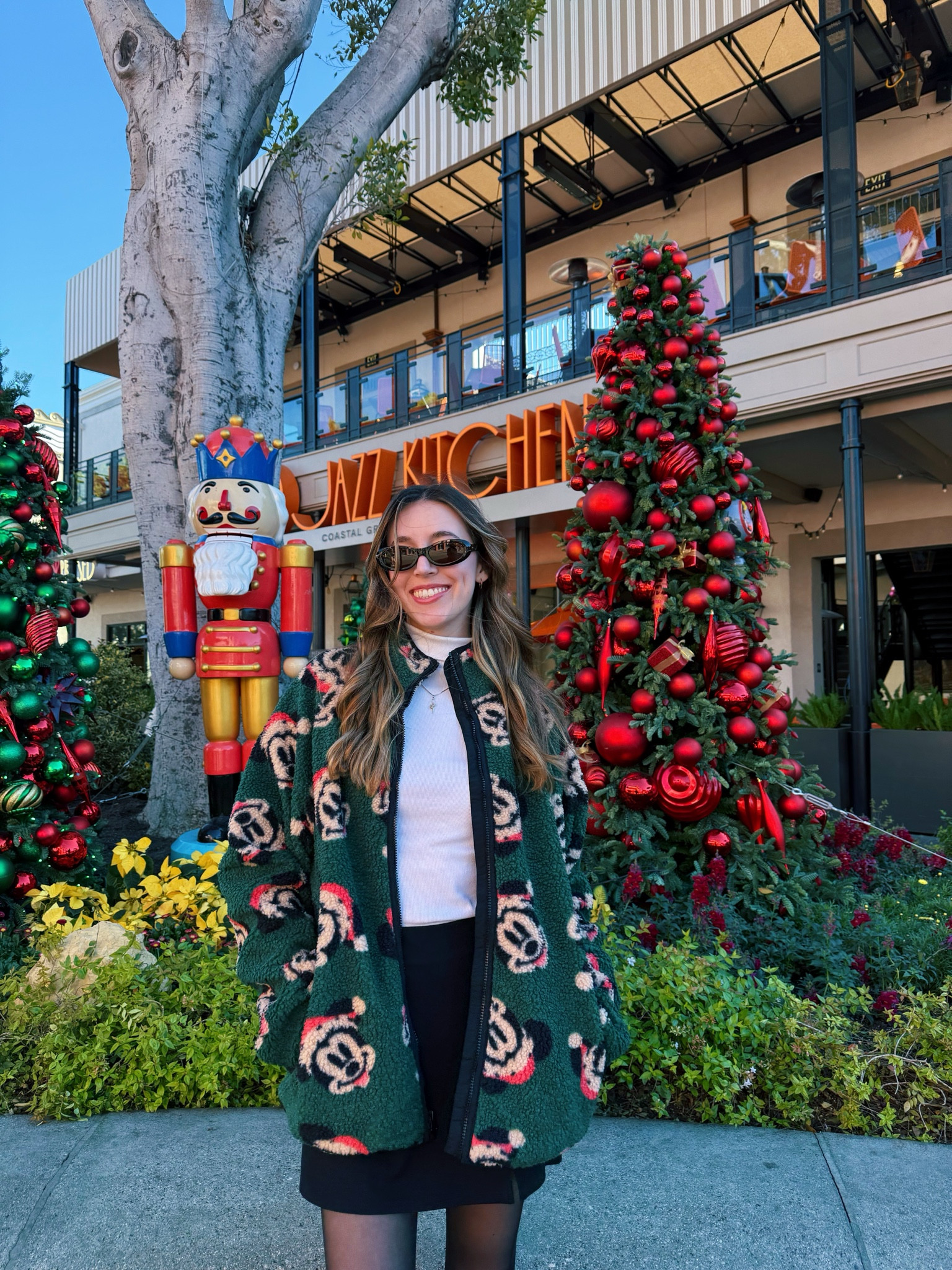 coziest disney christmas sweater! 🎄🐭  loving this mickey fleece jacket

#LTKHoliday #LTKStyleTip #LTKGiftGuide