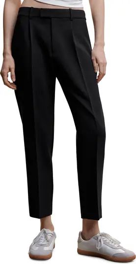 Pleated Straight Leg Trousers | Nordstrom