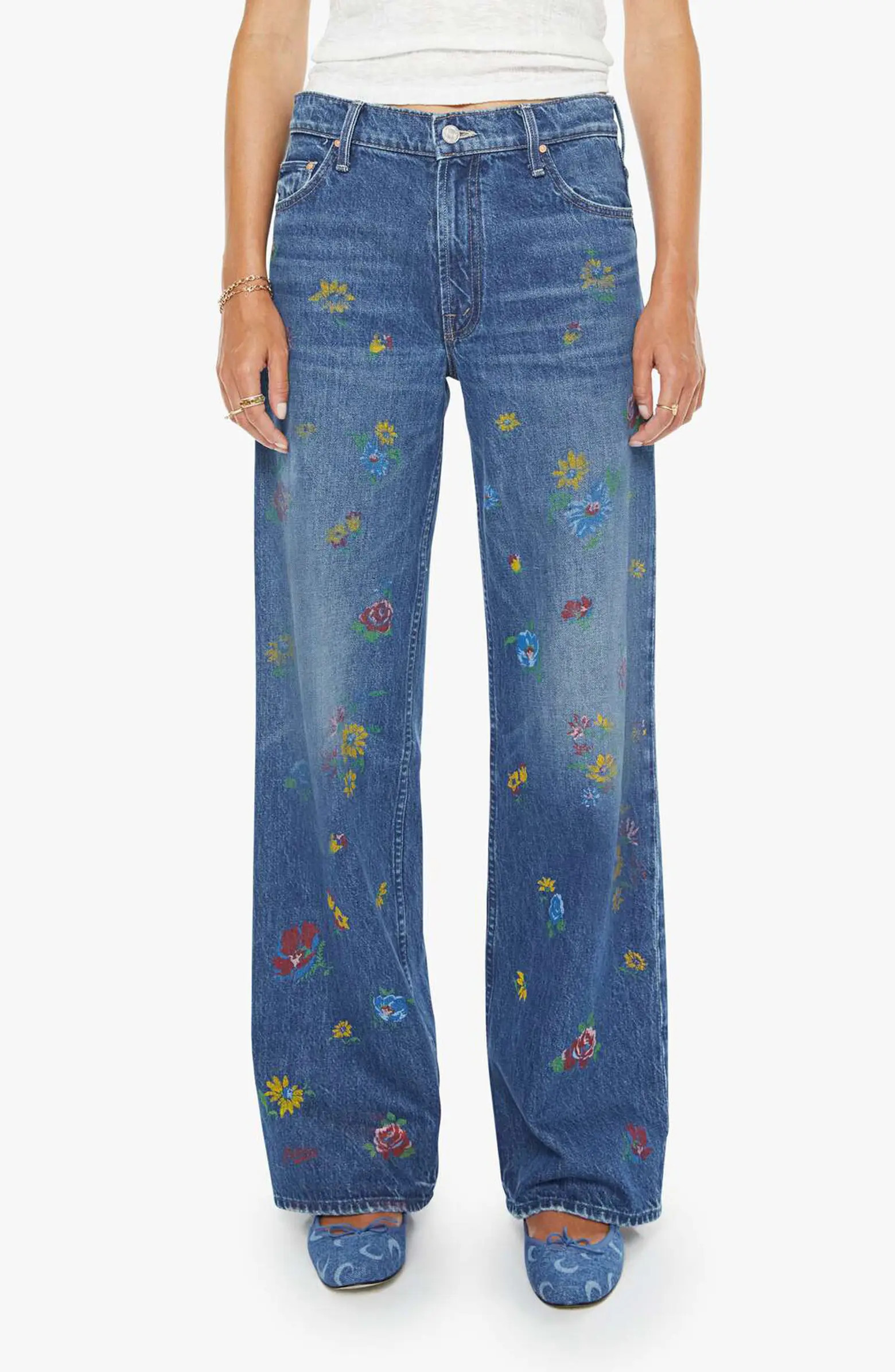 The Rerun Zip Sneak Wide Leg Jeans | Nordstrom