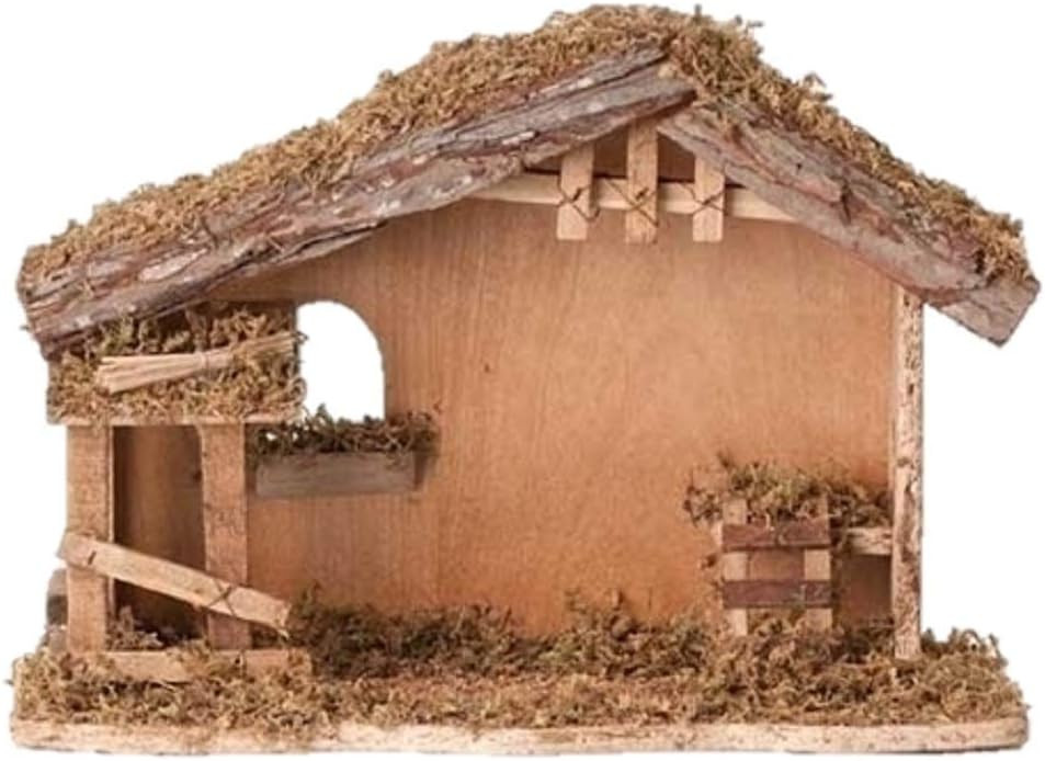 Fontanini by Roman, Stable with a Ladder, 5" Collection, Nativity Stable | Amazon (US)