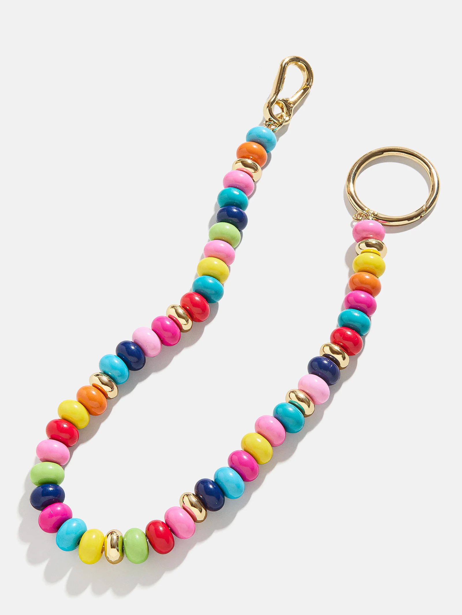 Flying Colors Bag Charm - Gold/Multi | BaubleBar