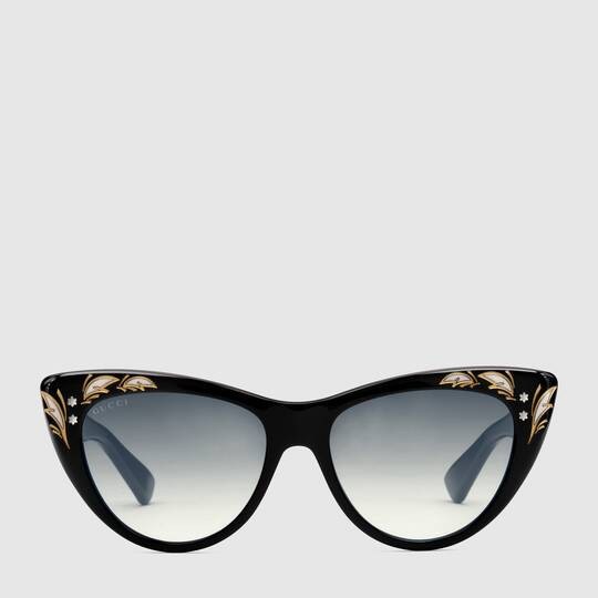 Oversize cat eye sunglasses | Gucci (US)