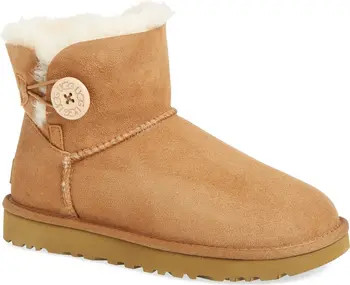 Mini Bailey Button II Genuine Shearling Boot | Nordstrom