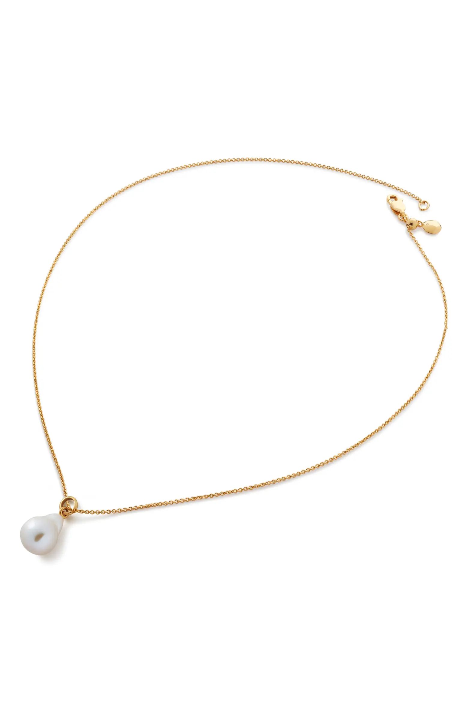 Baroque Pearl Pendant Necklace | Nordstrom