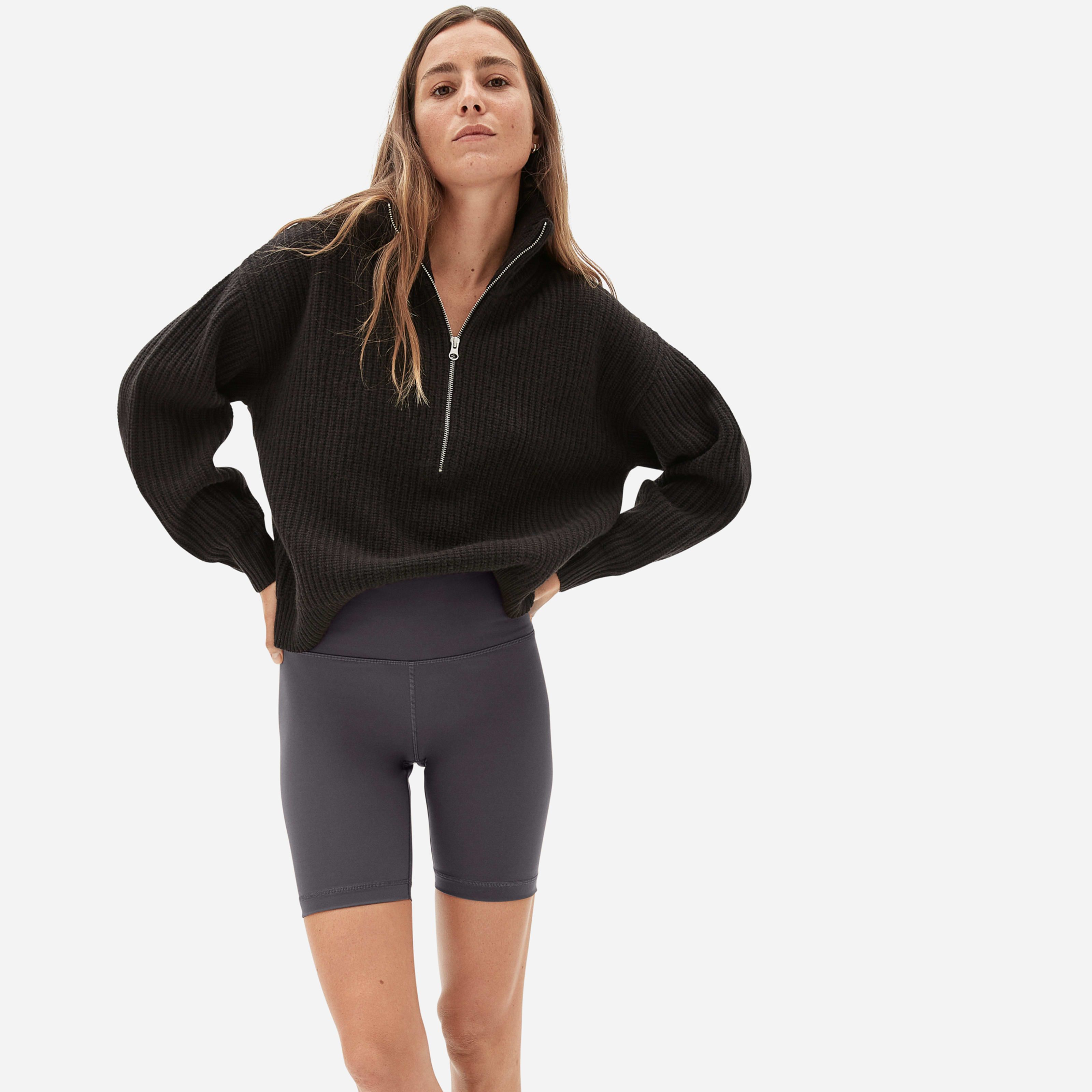 Women's Perform Bike Short by Everlane in Ink Grey, Size L | Everlane