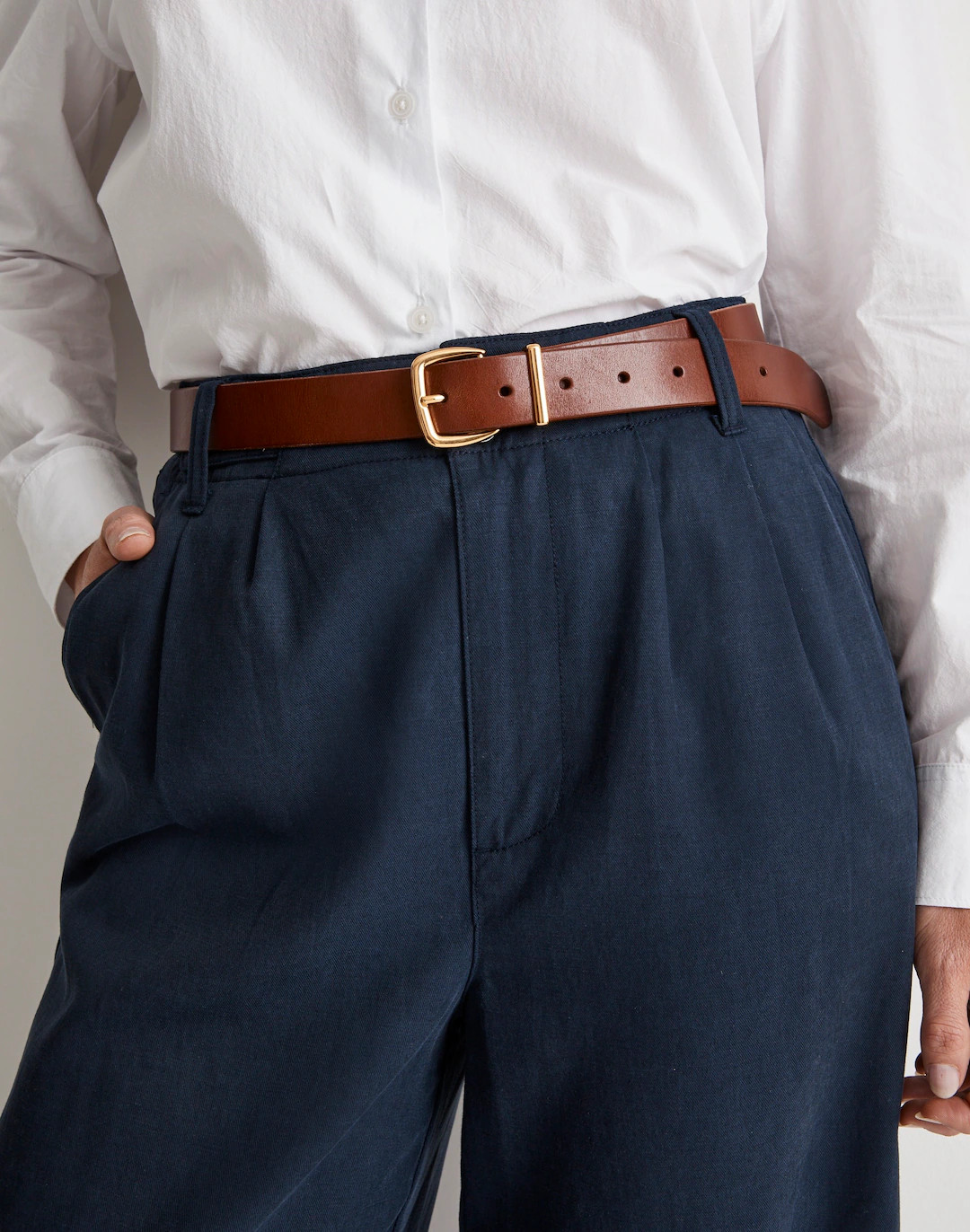 The Essential Suede Belt | Madewell