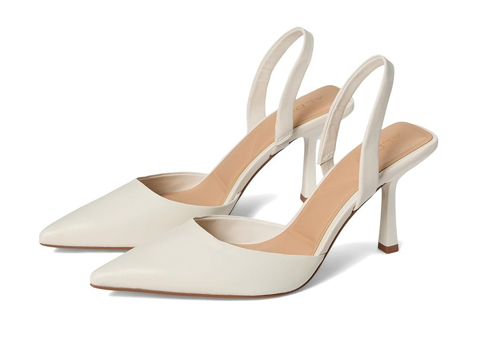 ALDO Brusanti High Heels White : EU 37.5 (US Women's 7) B - Medium, Leather | Zappos