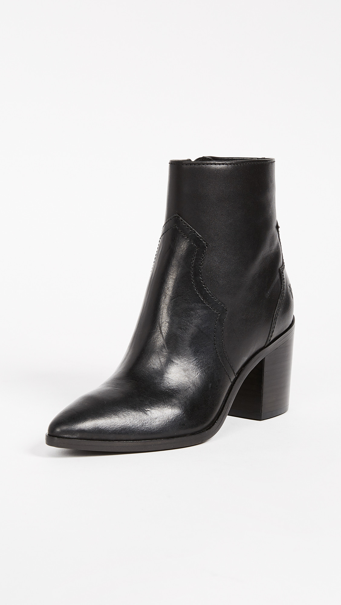 Flynn Short Inside Zip Booties | Shopbop