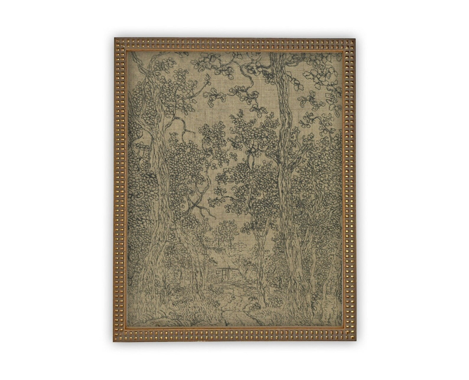 Vintage Framed Canvas Art // Framed Vintage Print // Vintage - Etsy | Etsy (US)