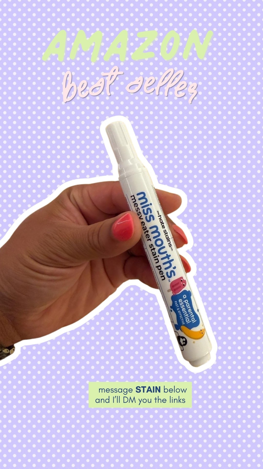Miss Mouth’s Stain Treater is one of my favorite Amazon finds for tackling everyday stains! It’s great to keep on hand for clothes, kids’ messes, food stains, makeup marks, and those little spills that seem to happen at the worst time. If you’re looking for an easy-to-use stain remover, laundry stain treatment, or Amazon cleaning find.

#LTKSeasonal #LTKmomlife #LTKdayinmylife