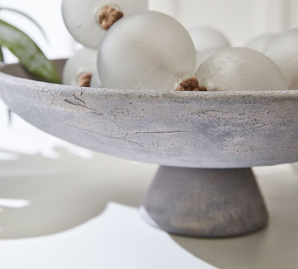 Artisan Handcrafted Ceramic Footed Bowl | Pottery Barn (US)