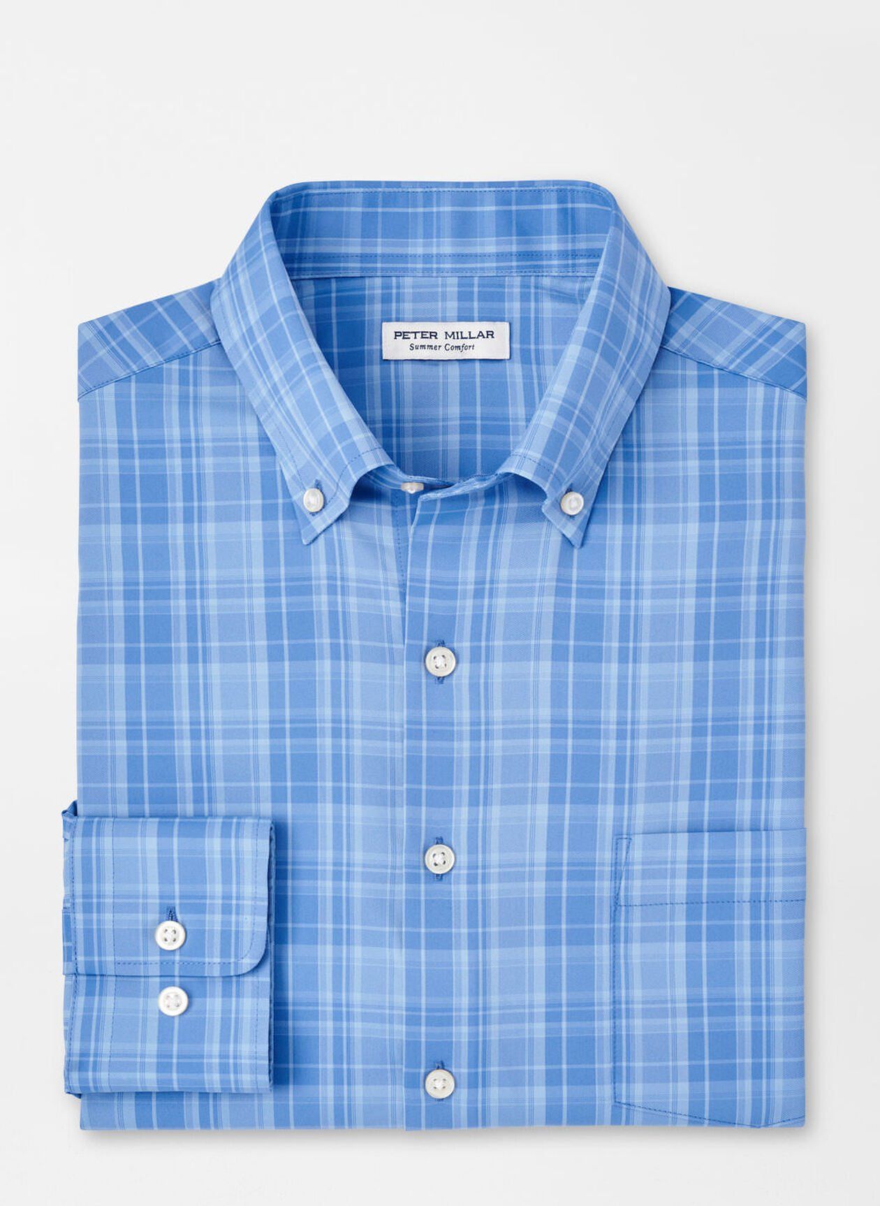 Edmond Performance Twill Sport Shirt | Peter Millar