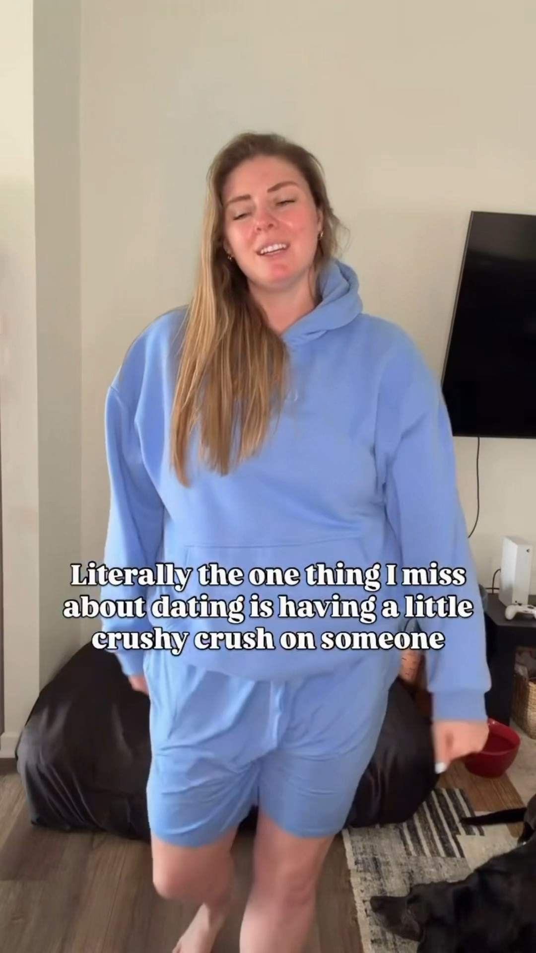 Crushing in my Comfrt Cloud Shorts and Signature Hoodie! 