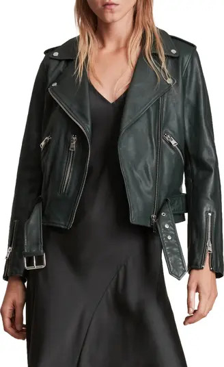 Balfern Leather Biker Jacket | Nordstrom