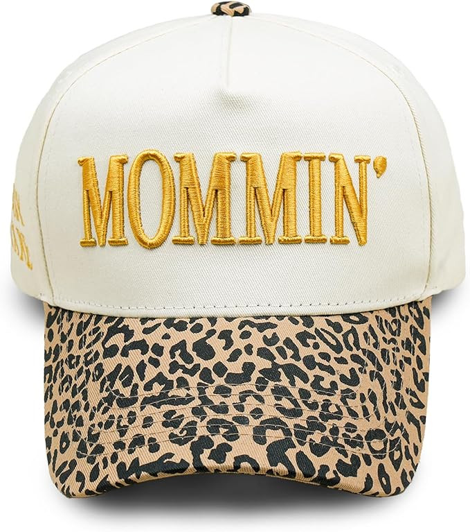 ​ Mommin Trucker Hat for Women Embroidered Mom Baseball Cap Adjustable Canvas Vintage Hat for C... | Amazon (US)