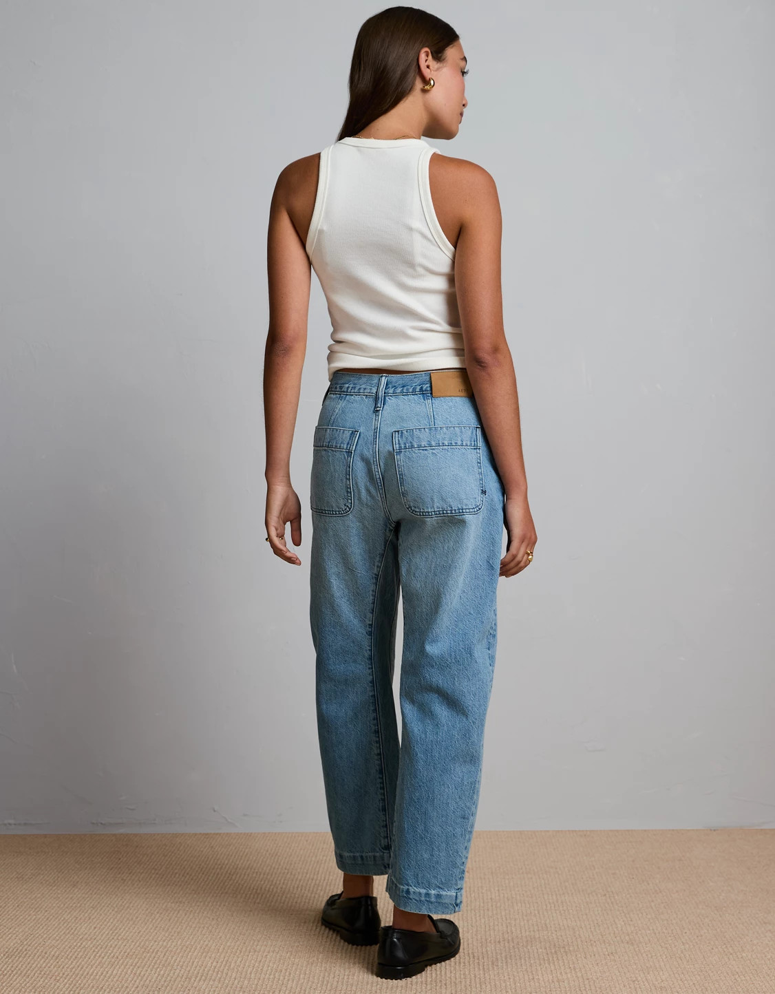 AE77 Premium Barrel Jean | American Eagle Outfitters (US & CA)