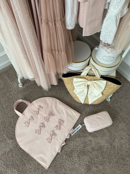 Clearly a big bow fan over here! Couldn’t resist this new ballet collection from Stoney clover - it’s actually my first purchase from them! I got the bow garment bag and the cutest bow pouch! 

#LTKtravel