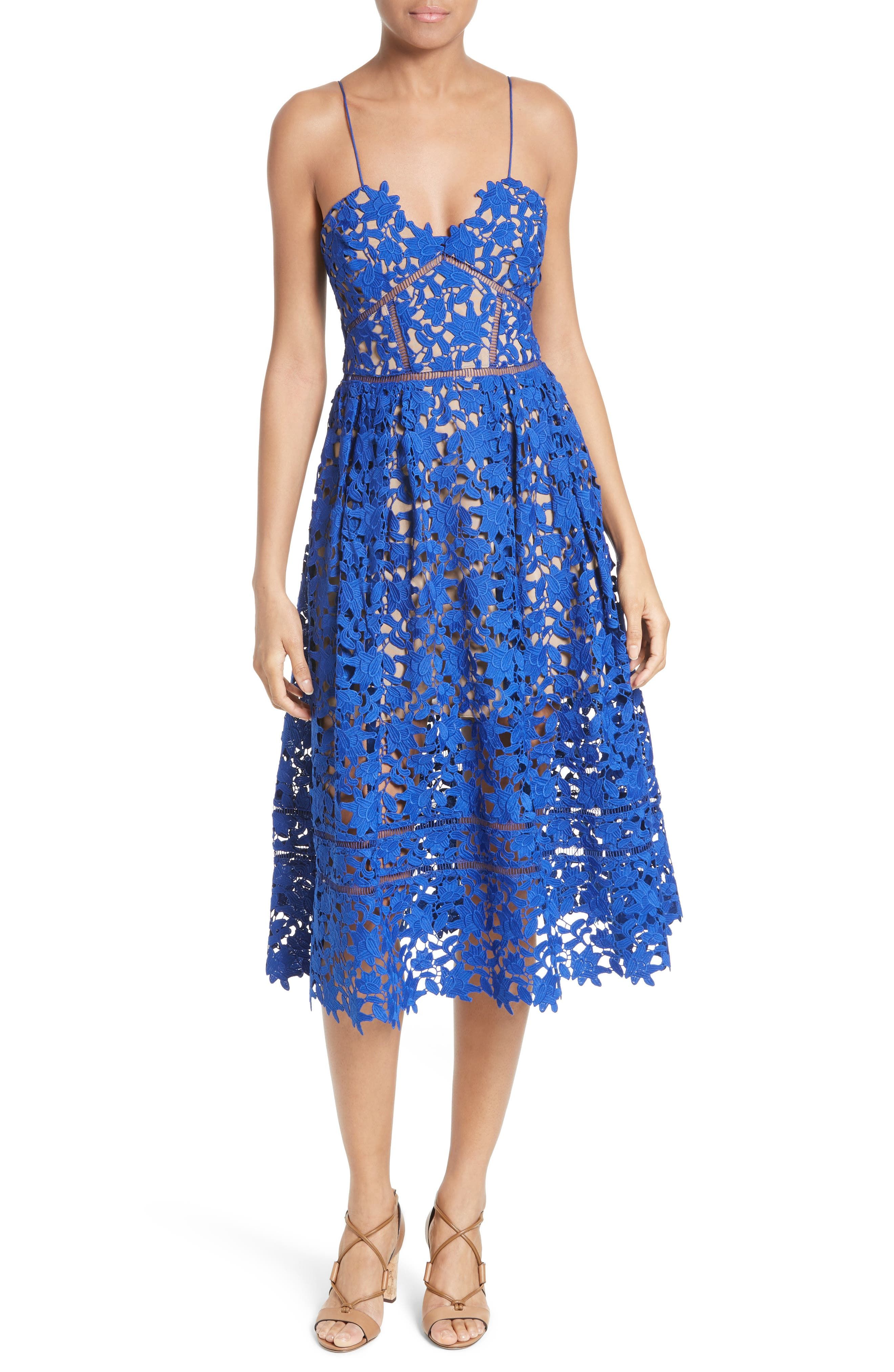 'Azaelea' Lace Fit & Flare Dress | Nordstrom