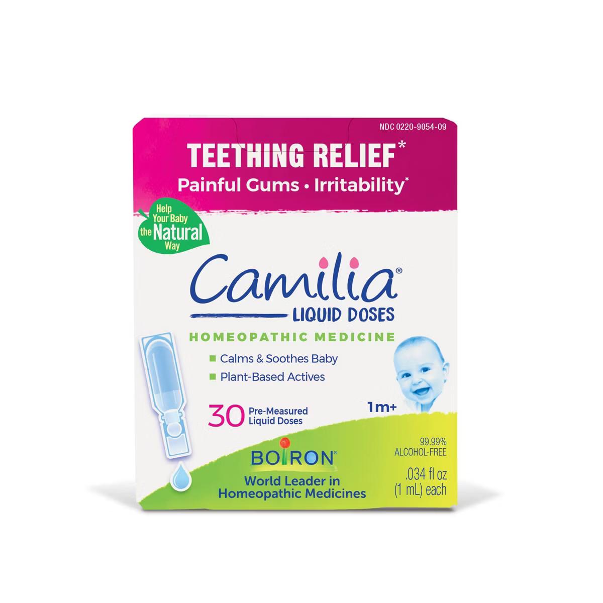 Boiron Camilia Teething Drops for Daytime and Nighttime Relief of Painful or Swollen Gums and Irr... | Target