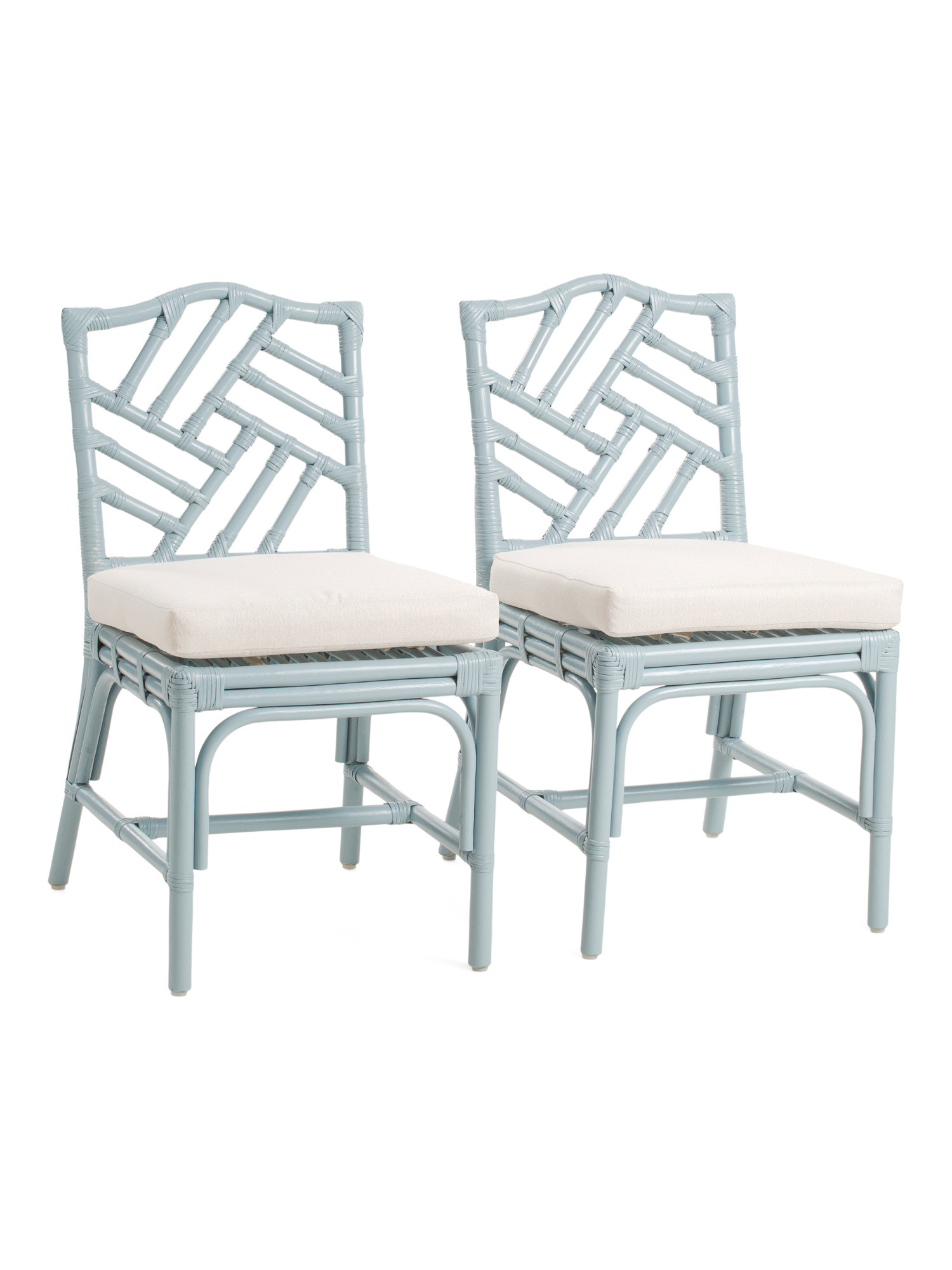Set Of 2 Rattan Alie Dining Chairs With Cushion | Chairs & Seating | Marshalls | Marshalls