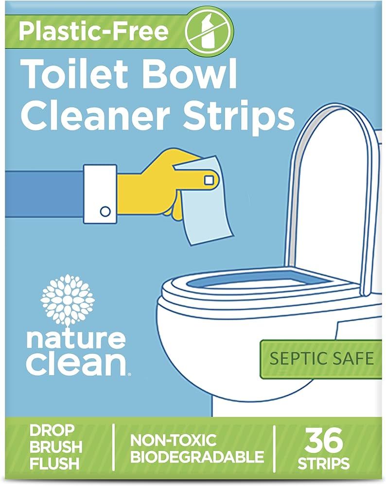 Nature Clean Toilet Bowl Cleaner Strips, Plastic Packaging Free,Effective Clean, Non-Toxic, Made ... | Amazon (CA)