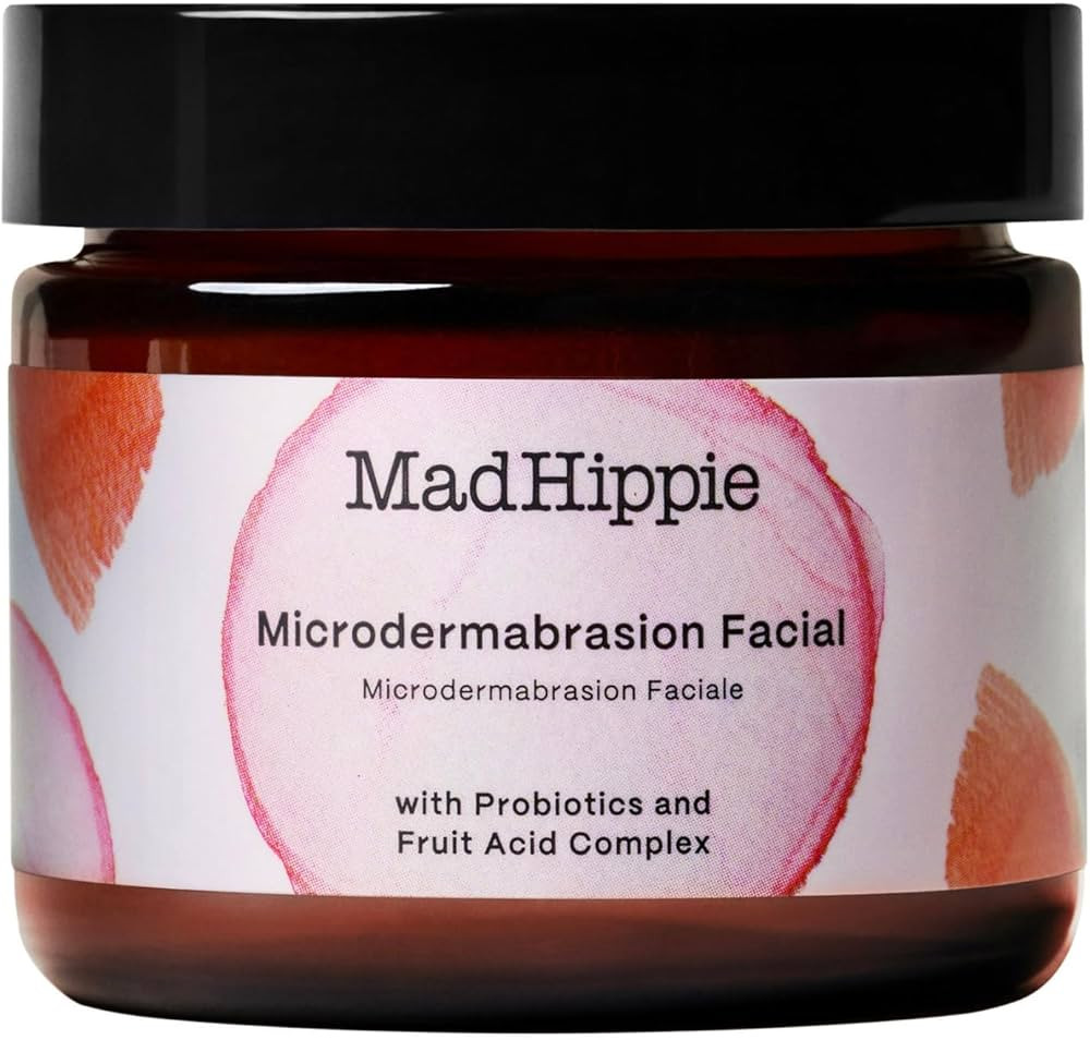Mad Hippie MicroDermabrasion Facial - Exfoliating Face Scrub with Glycolic Acid, Mandelic Acid, A... | Amazon (US)