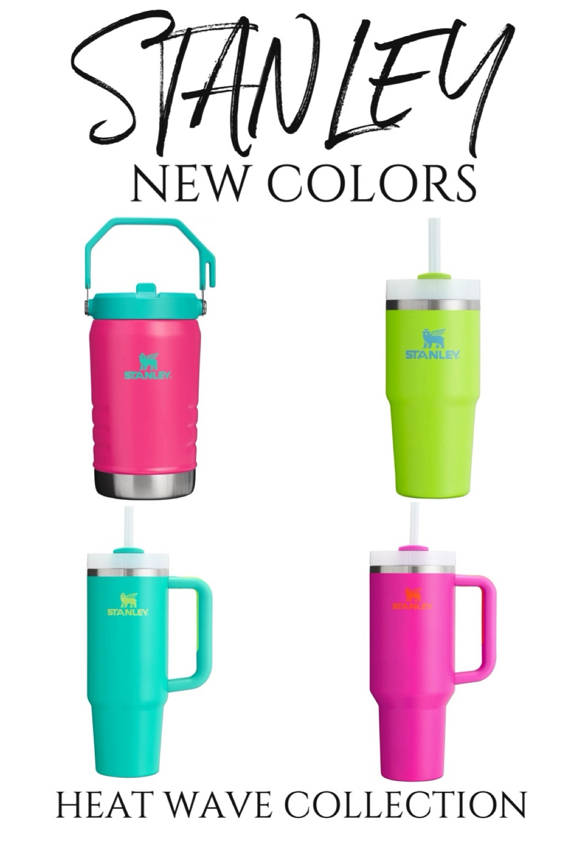 Stanley new heatwave collection colors 

#LTKTravel #LTKHome #LTKFindsUnder50