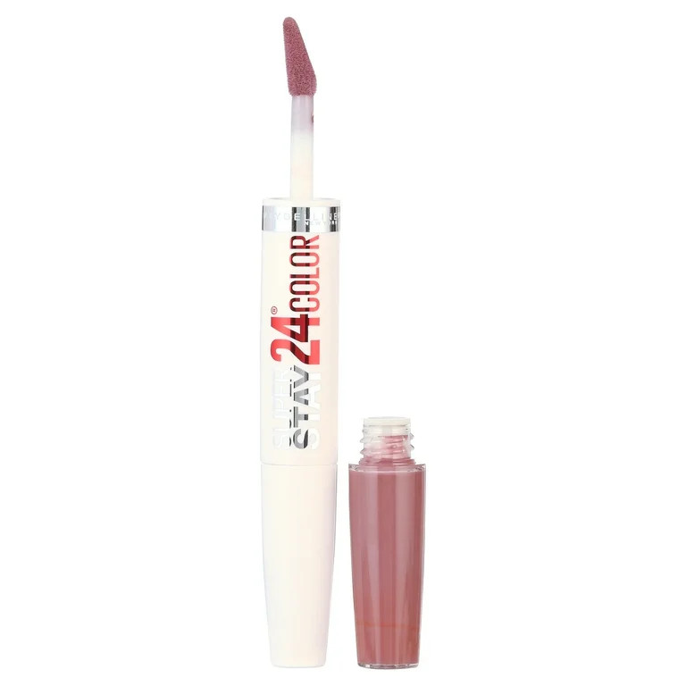 Maybelline SuperStay 24 2-Step Liquid Lipstick Makeup, Frosted Mauve, 1 kit | Walmart (US)