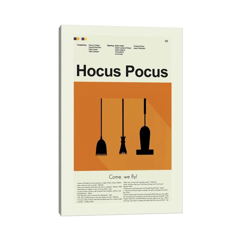 Hocus Pocus by Erin Hagerman - Wrapped Canvas Graphic Art | Wayfair North America
