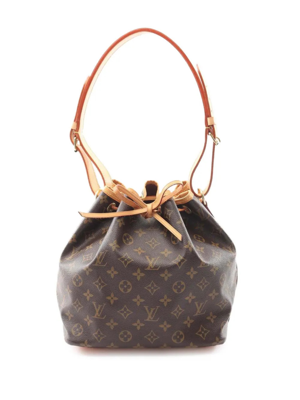 Louis Vuitton Pre-Owned 2007 Monogram Petit Noe bucket bag - Brown | Farfetch Global
