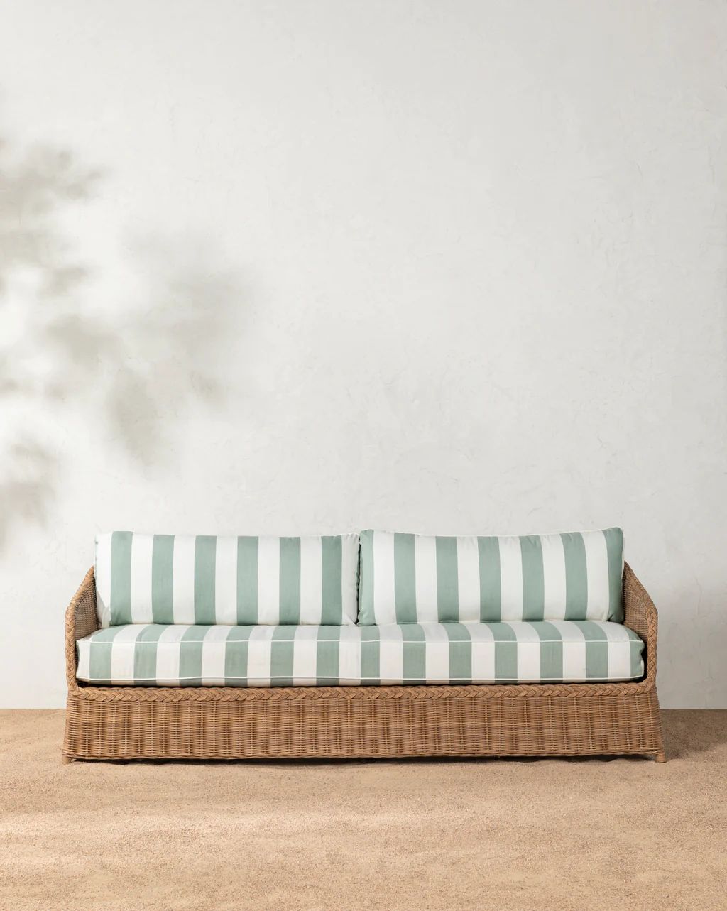 Haviland Outdoor Sofa with Striped Cushions | McGee & Co.