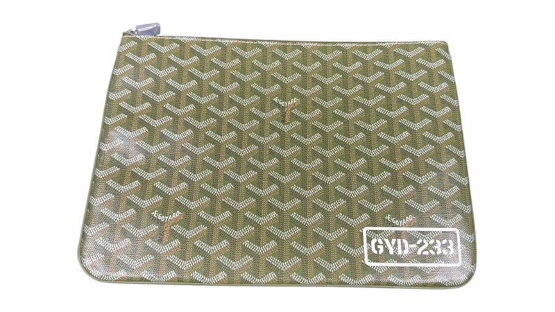 Goyard Senat MM Pouch in Khaki | StockX