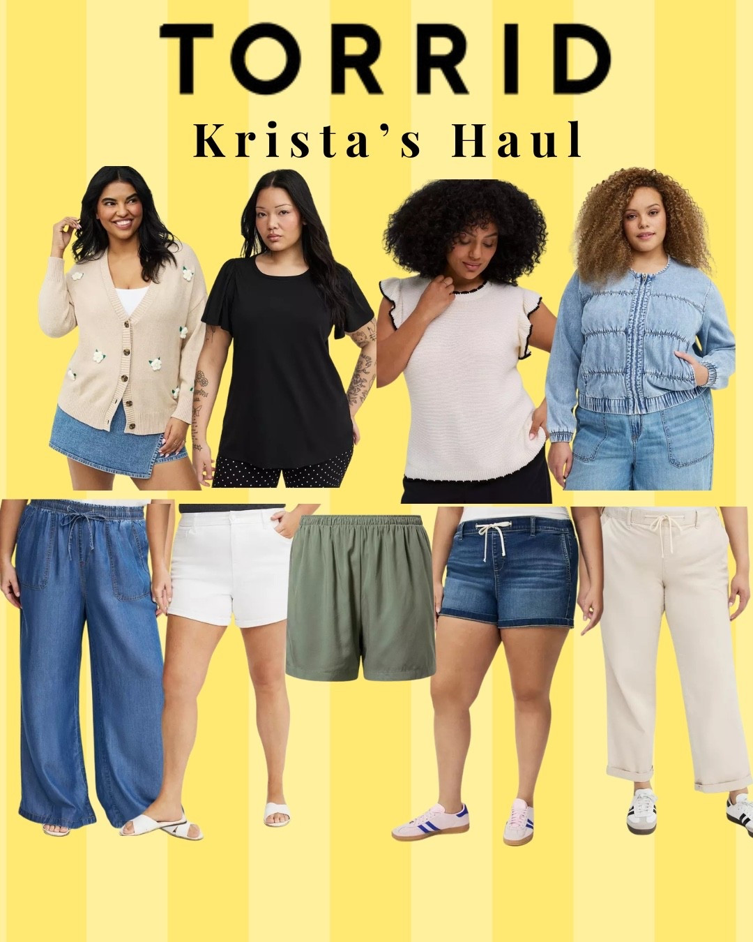Did some in store plus size shopping with my sisters during the Torrid cash sale. Here is what my sister Krista grabbed. 

#LTKsale #LTKcanada #LTKplussize