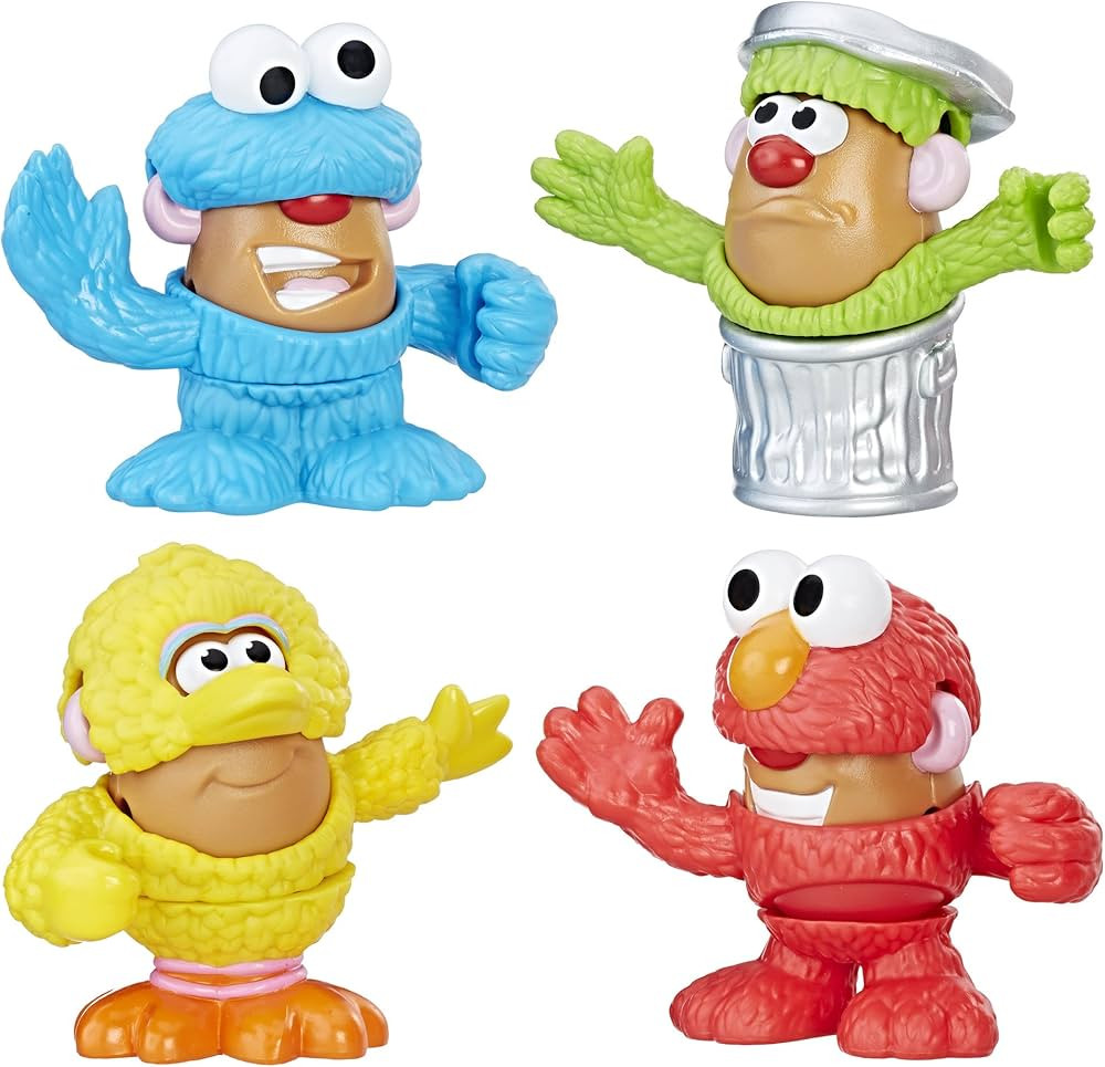 Mr Potato Head Playskool Friends Sesame Street Spuds Mini Container | Amazon (US)