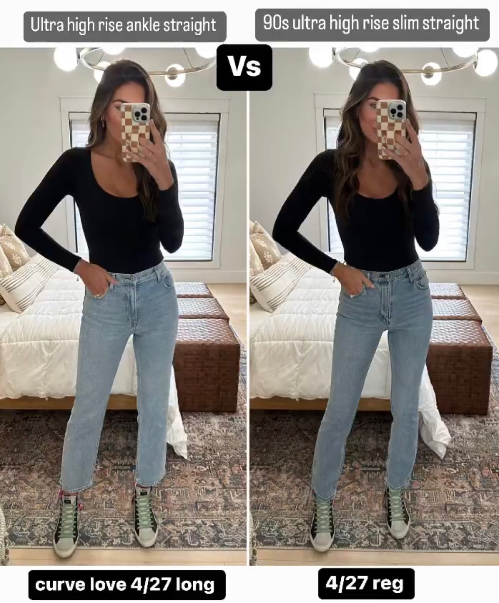Women's Curve Love Ultra High Rise 90s Slim Straight Jean, Women's Bottoms